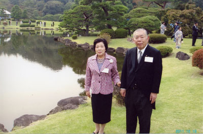 大澤会長と洋子夫人