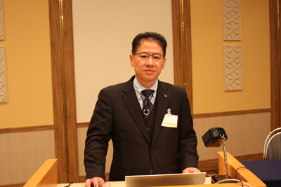 釧路大会への参加を呼び掛ける釧路市・中澤技術業務部会長